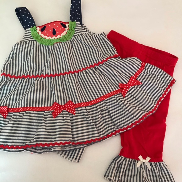 Nannette Watermelon 2 piece pants set